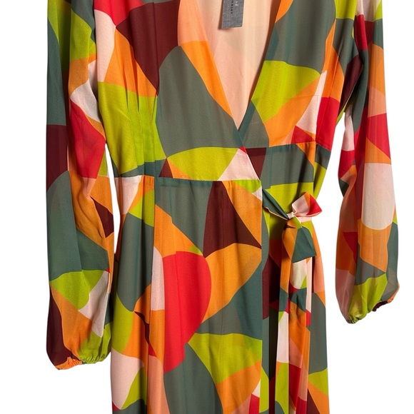 Anthropologie NEW! Hutch Lysette Wrap Maxi Dress NWT SZLP - Picture 3 of 13